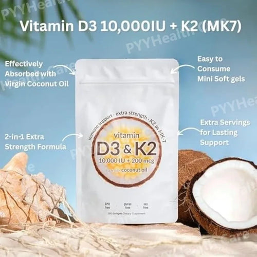 Vitamin D3 K2 Softgels