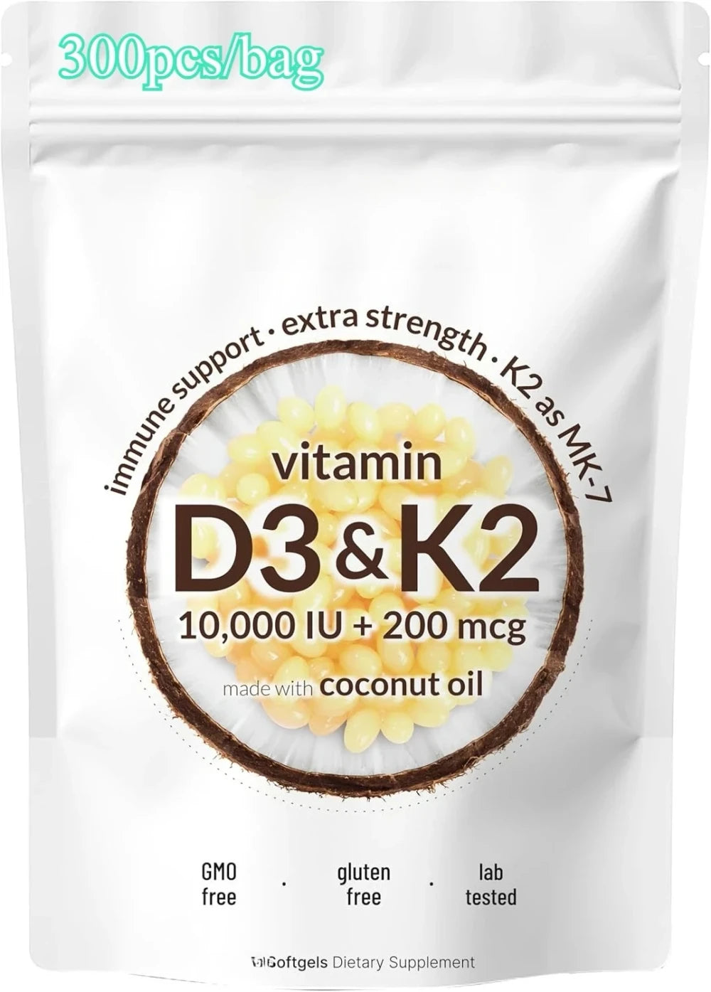 Vitamin D3 K2 Softgels