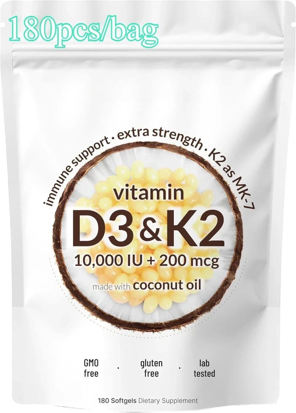 Vitamin D3 K2 Softgels